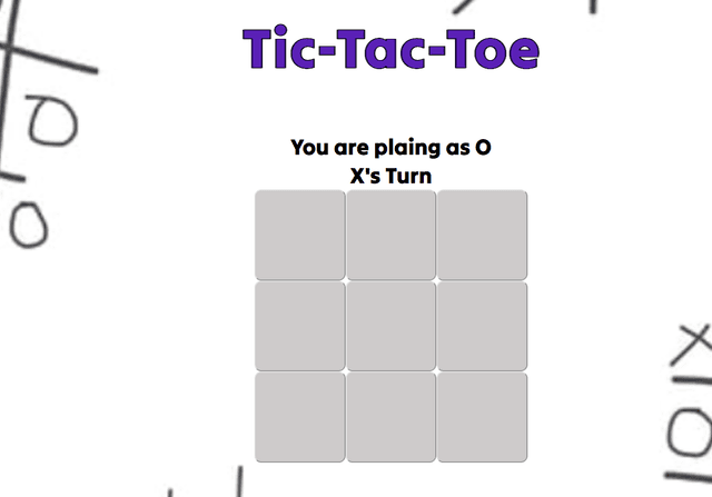 MutiPlayer Tik-Tak-Toe
